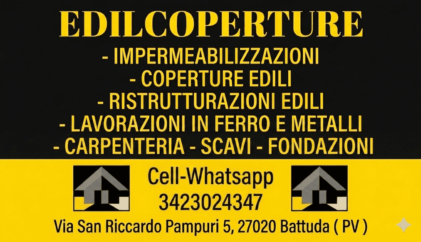 Pubblicità Edilcoperture
